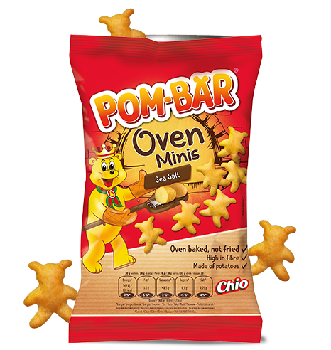 POM-BÄR Oven Minis Morská soľ